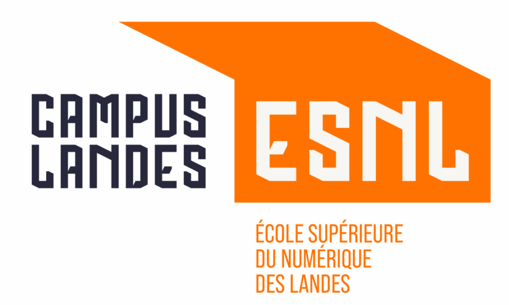Campus Landes • Esnl • Logo Structurel + Campus