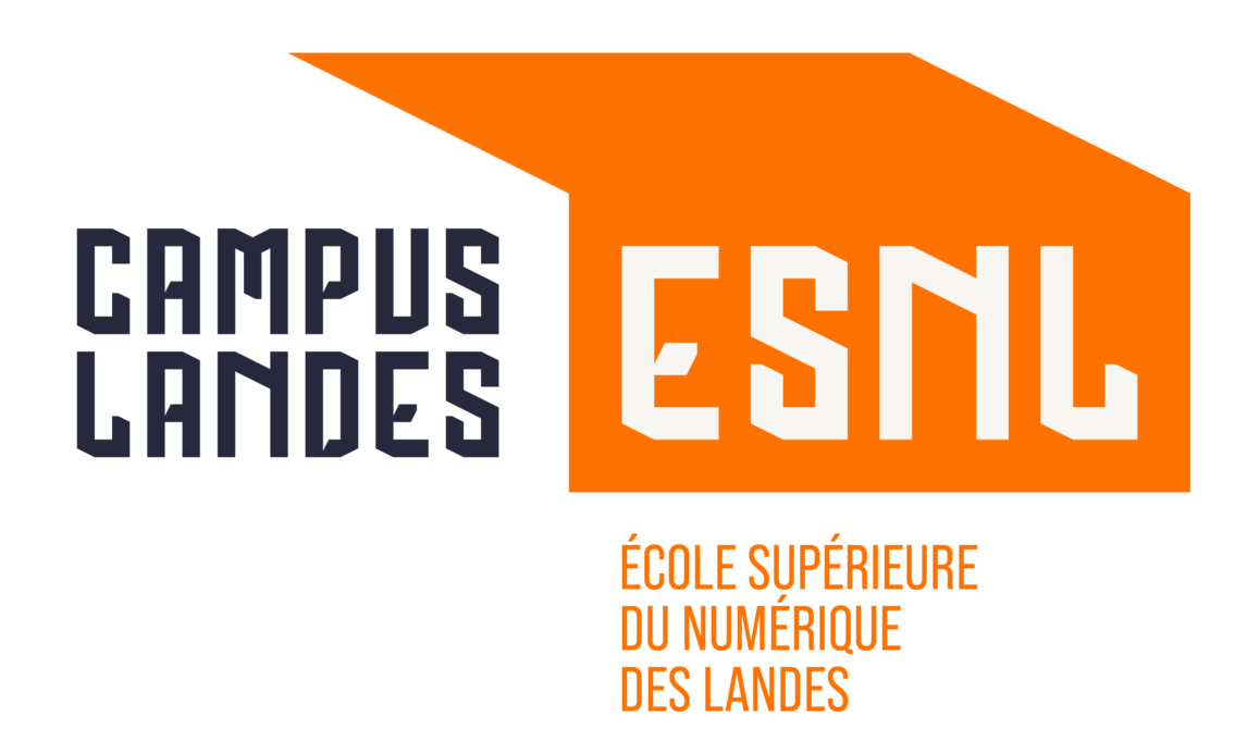 Campus Landes • Esnl • Logo Structurel + Campus